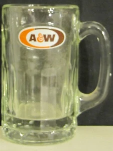 A & W Root Beer (ovales Logo) Becher 5 3/4" T x 5" W - Bild 1 von 2