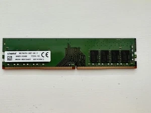 Kingston 8GB 1Rx8 PC4-2400T DDR4 DIMM SDRAM RAM 9995678-018.A00G Memory Stick - Picture 1 of 1