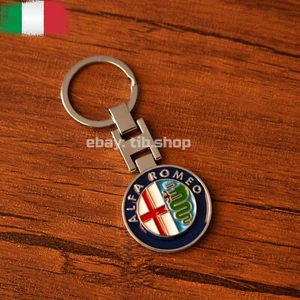 Portachiavi ALFA ROMEO GIULIA STELVIO TONALE GIULIA GIULIETTA 159 Stemma Logo - Foto 1 di 1