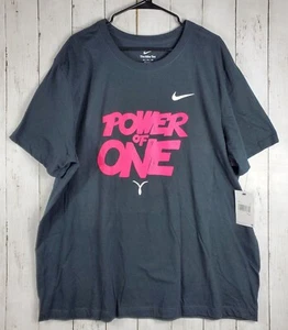 Nike Tee Dri-Fit Power Of One Breast Cancer  Awareness T-Shirt Men Size XXL - Picture 1 of 11