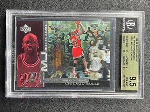 POP 1 MICHAEL JORDAN BGS 9.5 1998-99 BLACK DIAMOND #13 SHEER BRILLIANCE 187/230 - Picture 1 of 2