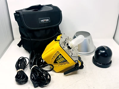 Paul C Buff Alien Bees B800 320WS Monolight Flash Head Amarillo con Bolsa - ¡FUNCIONA! Foto 1 de 4