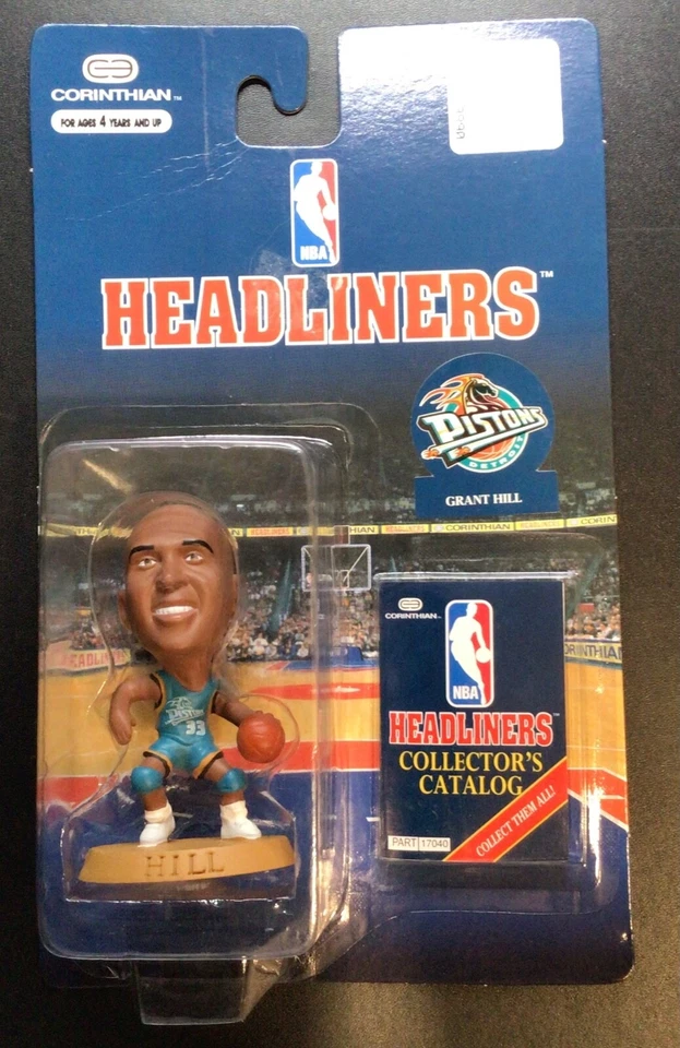 "Figura de 3"" de los cabezas de cartel de la NBA Corinthian 1996, jugador seleccionado" Foto 1 de 1