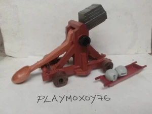 PLAYMOBIL ARMAS. TIENDA PLAYMOXOY76. CATAPULTA MEDIEVAL SOLDADOS CASTILLO. - Picture 1 of 2