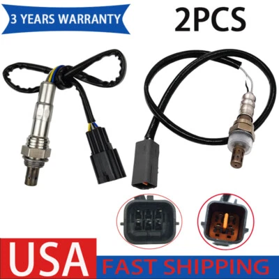 Sensor de oxígeno O2 aguas arriba + aguas abajo 2 piezas compatible con Mazda 3 2,0 L L4 2010-2011 EE. UU. Foto 1 de 4