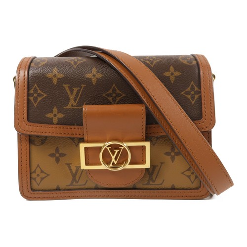 LOUIS VUITTON（LV） Borsa a tracolla Louis Vuitton LV Mini Delfino M45959 monogramma marrone rovesciato