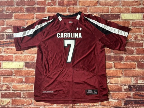 Under Armour #7 South Carolina Gamecocks Football Jersey Cover