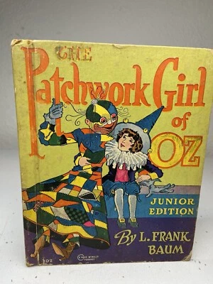 The Patchwork Girl of Oz, Junior Edition, L Frank Baum, Rand McNally, 1939 Foto 1 de 4