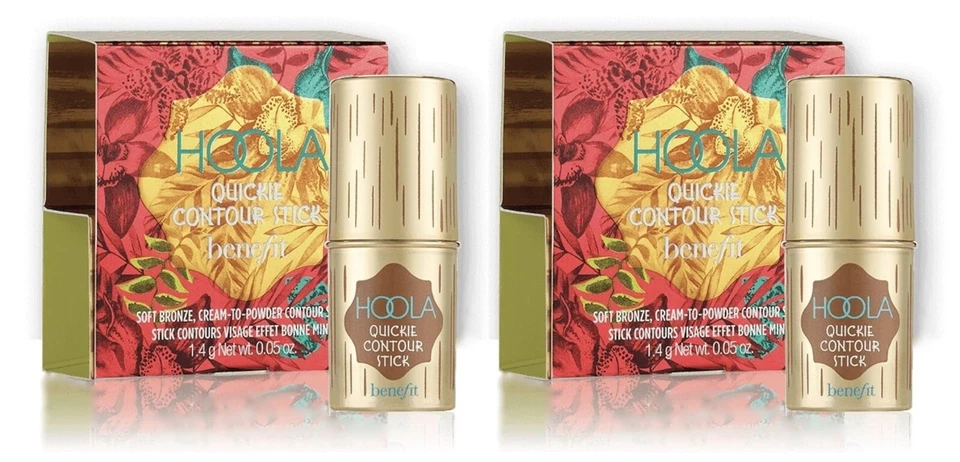 2X Benefit Hoola Bronzer Quickie Contour Stick (rare) LTD EDT mini 1.4g - Image 1 of 1