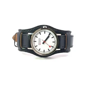 Mondaine SBB CFF FFS Official Swiss Railways Auto Ecomatic White Dial Watch - Picture 1 of 10