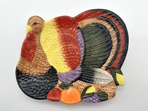 Plato-Aperitivo de Pavo de Acción de Gracias, Postre Pequeño, Reposacuchara - Imagen 1 de 5