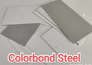 Colorbond Steel Flat Sheet 0.55mm Variation Cut Sizes - Picture 1 of 6