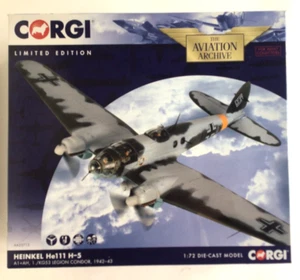 Corgi AA33713 Heinkel He111 H-5 1942- 1943 Aviation Archive Limited Edition 1:72 - Picture 1 of 12