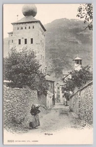 La Brigue France, Street View, Vintage Postcard - Picture 1 of 2