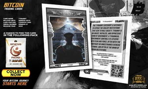 Genesis 21 "Tyranny" - tyranny - anno 2023 - Bitcoin Trading Cards USA - Foto 1 di 1