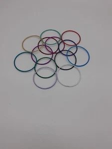  Mini Craft Ringe Metall Reifen kleiner Kreis DreamCatcher Disc Dekoration.  - Bild 1 von 14
