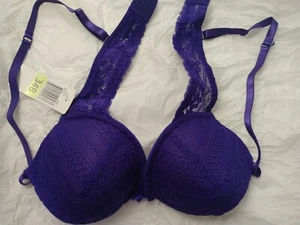 Body Jewels Reggiseno Push Up 34B Viola Viola Nuovo con etichette Nuovo - Foto 1 di 7