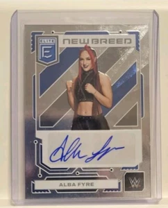 Alba Fyre 2023 Panini Donruss Elite WWE New Breed Card # NB-AFY Auto - Picture 1 of 2