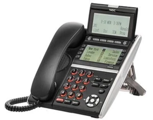 NEC ITZ-8LDG-3(BK) TEL DT830G IP Desi-Less Gigabit Phone Black 660018 NEW - Picture 1 of 1
