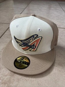 New Era ANAHEIM ANGELS Fitted Hat 40th Season Patch Size 7 1/2 - Picture 1 of 7