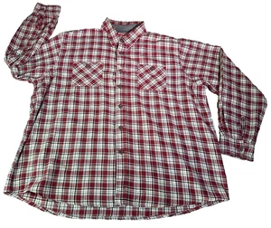 Vintage Wrangler Herren Karohemd Knopfleiste Langarm Größe 2XL - Bild 1 von 14