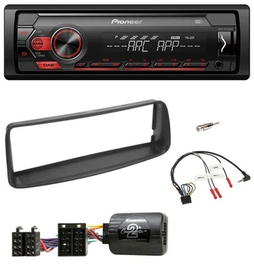 Pioneer DAB 1DIN MP3 Lenkrad USB Autoradio für Peugeot 206 CC 2003-2008 - Bild 1 von 4