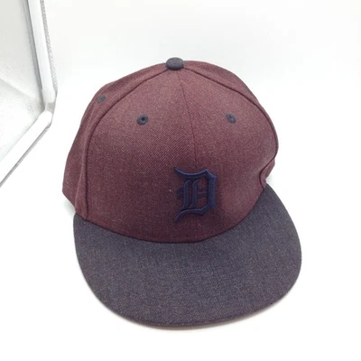 Authentic New Era MLB OnField 59Fifty Fitted Cap Detroit Tigers Burgandy/Black - Image 1 of 4