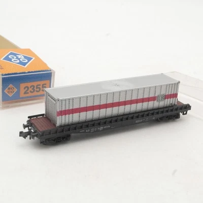 Roco N 2355 Containerwagen der DB in OVP RR4722 - Bild 1 von 3