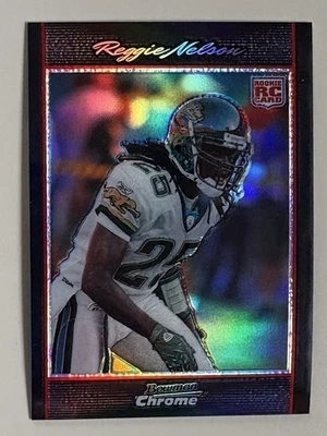 2007 Bowman Chrome Reggie Nelson RC Rookie # BC12 Refractor /500 - Image 1 of 2