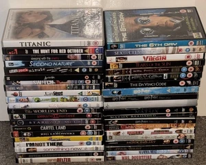 Large Dvd movie bundle 40 films, action adventure comedy romantic, Kids - Picture 1 of 3