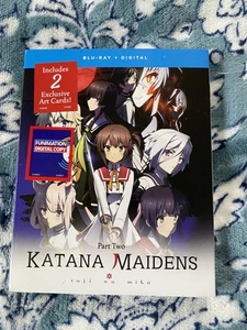 Katana Maidens - Toji No Miko - Part Two (Blu-ray, 2-Disc Set, 2019) NEW - Picture 1 of 4