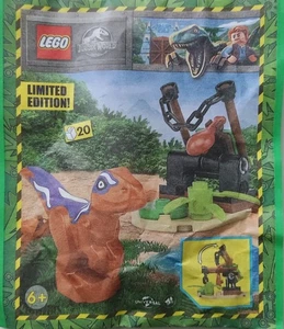 Lego Jurassic World Raptor And Trap Toy 122326 NEW - Picture 1 of 1