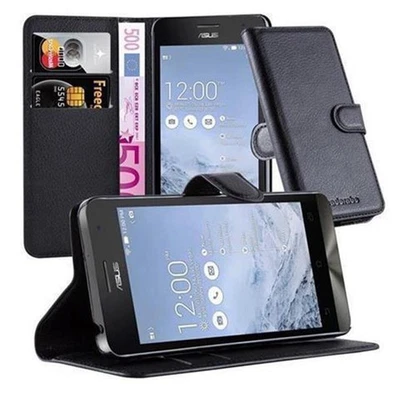 Case for Asus ZenFone 5 2014 Protection Book Wallet Phone Cover Magnetic - Image 1 of 4