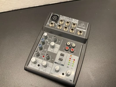 Behringer XENYX 502 Premium 5 Input 2 Bus Mixer (No Power Supply) Tested Works - Image 1 of 4