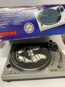 Gemini XL-500 II Professional DJ Direct Drive Manual Record Player Turntable - Picture 1 of 14