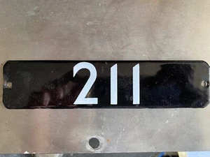 Placas de número de stock esmaltado de Londres 1973 (línea Piccadilly) - Imagen 1 de 10