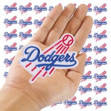 Wholesale Los Angeles Dodgers Baseball Logo Size 3.2"x3.0" Sew Iron on Patch DIY
