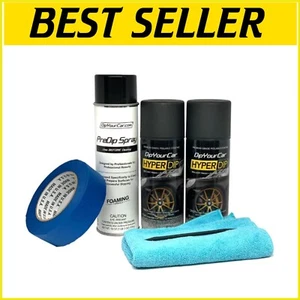 Weather-Resistant HyperDip Automotive Paint - Frozen Black for Custom Protection - Picture 1 of 10