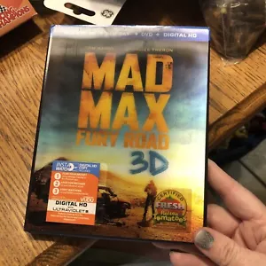 Mad Max: Fury Road LENTICULAR slip cover (3D Blu-ray, 2D Blu-ray, DVD) - Picture 1 of 9