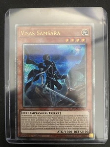 Visas Samsara (Quarter Century Secret Rare) AGOV-DE004 Yugioh - Picture 1 of 5