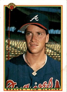 1990 Bowman Tom Glavine #2 Baseball Card