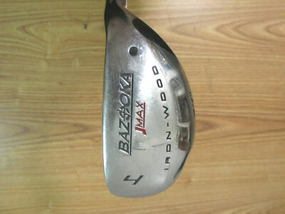 BAZOKKA TOUR EDGE JMAX 24 DEGREE 4 IRON WOOD REGULAR FLEX GRAPHITE SHAFT  - Image 1 of 4