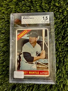 1966 TOPPS MICKEY MANTLE #50 BVG 1.5 - Picture 1 of 2