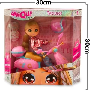 UNIQUE EYES - Fun Ride Amy look da viaggio, con scooter casco - Foto 1 di 1