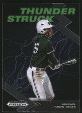 2022 Panini Prizm Draft Picks Thunderstruck #1 Druw Jones