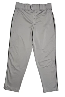 Rawlings Adult 'L'  Gray Relaxed Pro - Dri Baseball Pants - Image 1 of 4