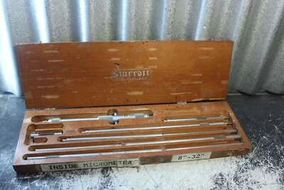 STARRETT Inside Micrometer 8" to 32" (incomplete and box is broken, see pictu... - Image 1 of 4