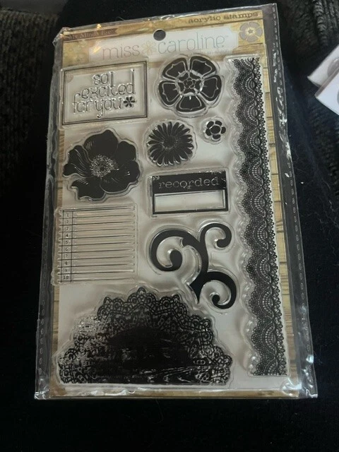 Sellos acrílicos My Minds Eye Story sellos Foto 1 de 1