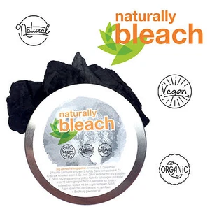 Aktivkohle Pulver Zahnaufhellung Zahn Kohle Bleaching für Weiße Zähne Bio Vegan - Bild 1 von 8
