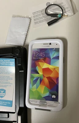 🔰 Funda Frē Life Proof para Galaxy S5 Blanco/Gris 🆕 Como se muestra  Foto 1 de 3